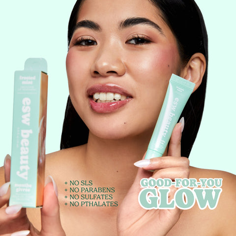 Frosted Mint Shimmer Smoothie Lip Treatment - ESW Beauty