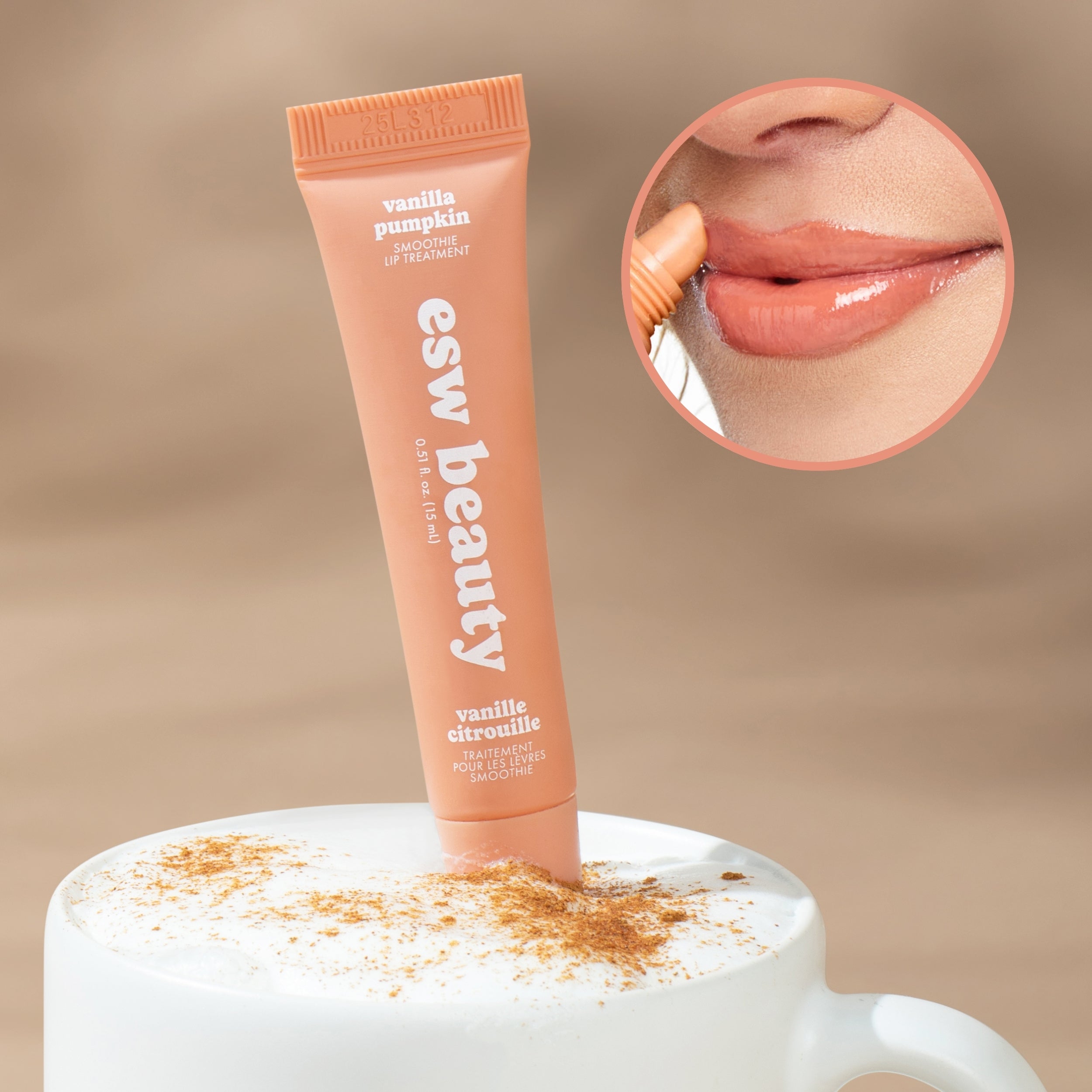 Vanilla Pumpkin Smoothie Lip Treatment - ESW Beauty