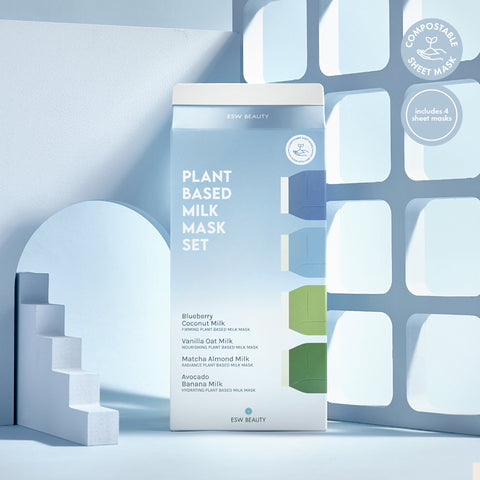 Plant-Based Milk Mask Set