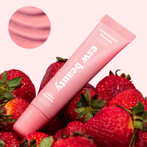 Strawberry Banana Smoothie Intense Hydration Lip Treatment - ESW Beauty