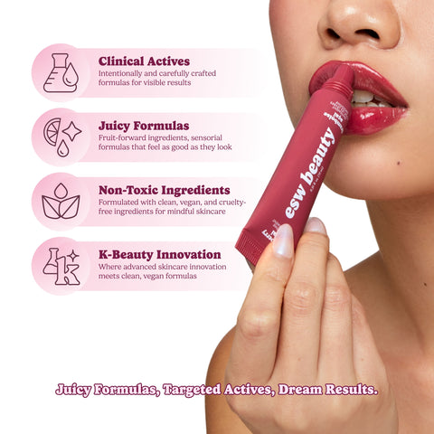 Raspberry Acai Smoothie Lip Treatment - ESW Beauty