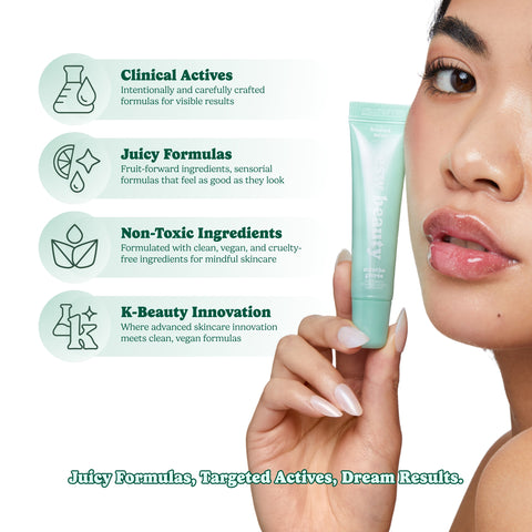 Frosted Mint Shimmer Smoothie Lip Treatment - ESW Beauty
