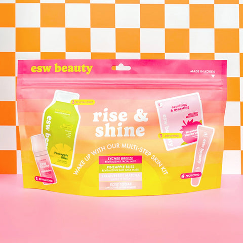 Rise & Shine AM 4 Step Skincare Kit - ESW Beauty