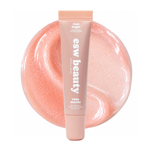 Rose Sugar Shimmer Smoothie Lip Treatment - ESW Beauty