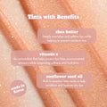 Rose Sugar Shimmer Smoothie Lip Treatment - ESW Beauty