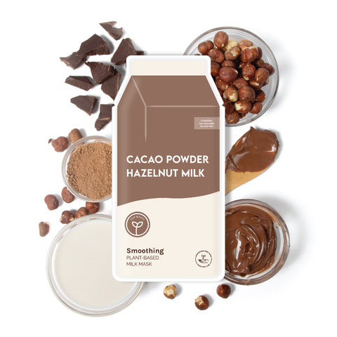 Cacao Powder Smoothing Plant-Based Milk Mask - ESW Beauty