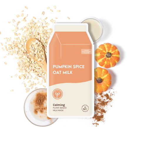Pumpkin Spice Oat Milk Calming Plant-Based Milk Mask - ESW Beauty