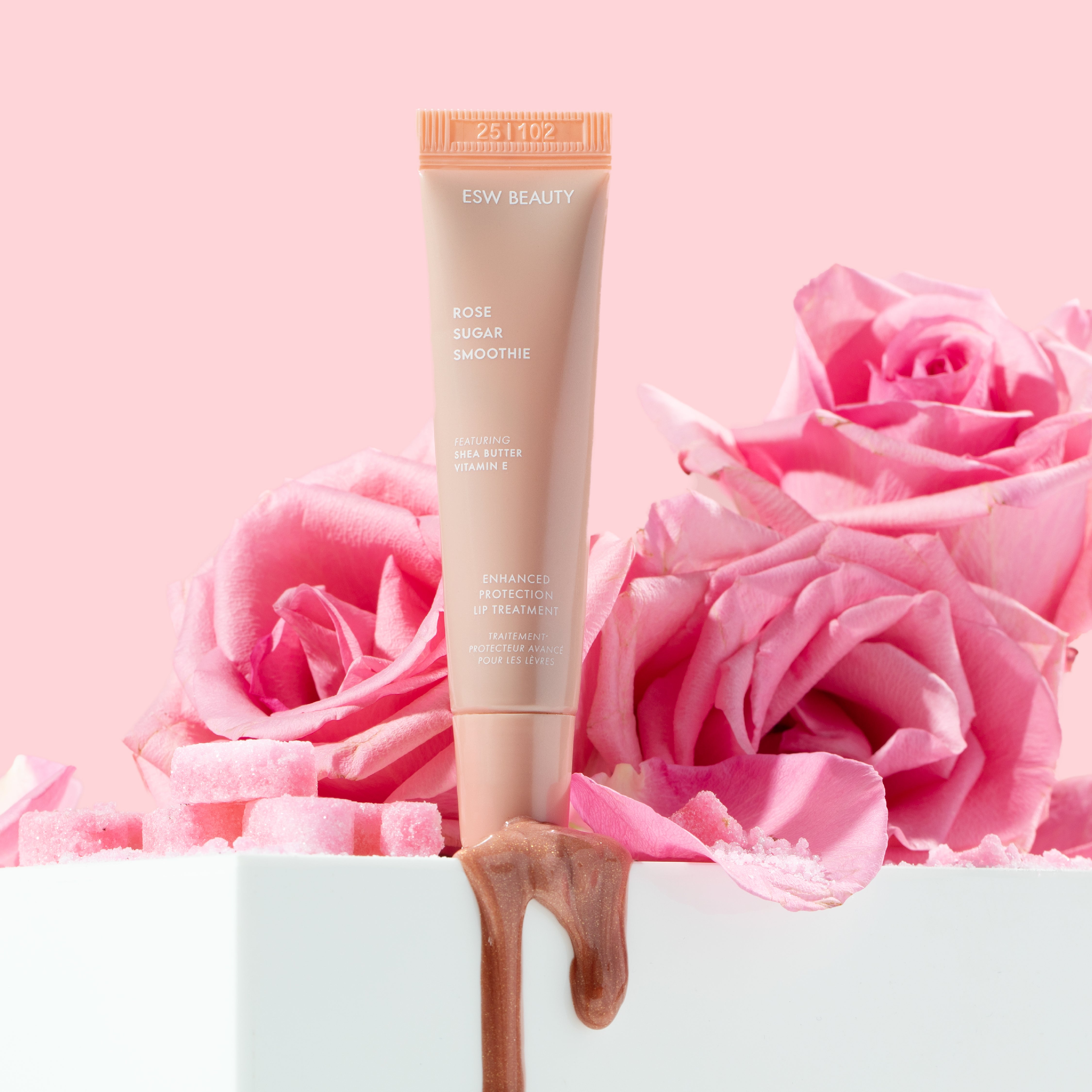 Rose Sugar Shimmer Smoothie Lip Treatment