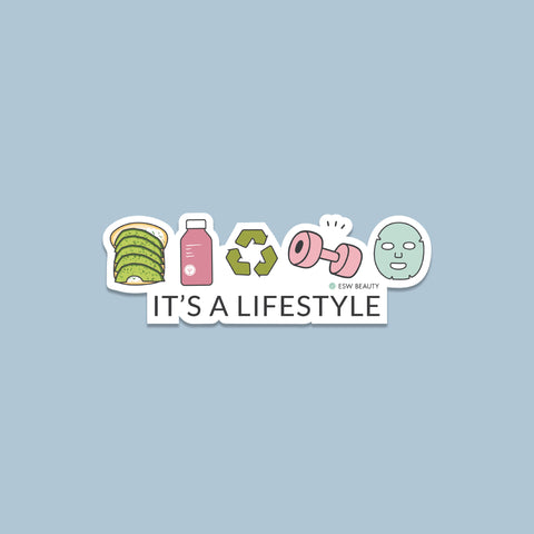It's A Lifestyle Sticker