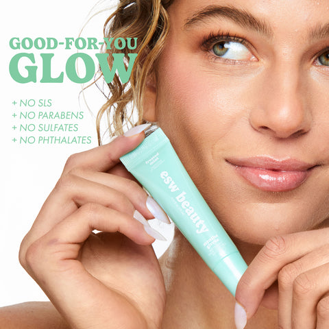 Frosted Mint Shimmer Smoothie Lip Treatment - ESW Beauty