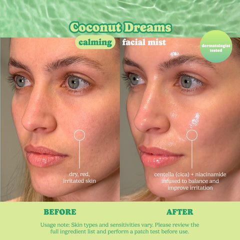 Coconut Dreams Calming Infused Water Facial Mist