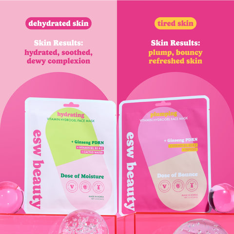 Dose of Bounce Plumping Hydrogel PDRN Face Mask - ESW Beauty