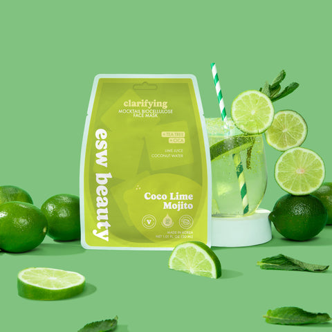 Coco Lime Mojito Clarifying Biocellulose Mocktail Mask