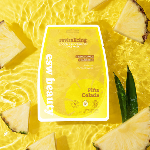 Piña Colada Revitalizing Biocellulose Mocktail Mask