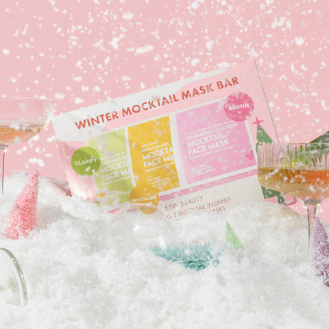 Winter Mocktail Bar Mocktail Mask Set