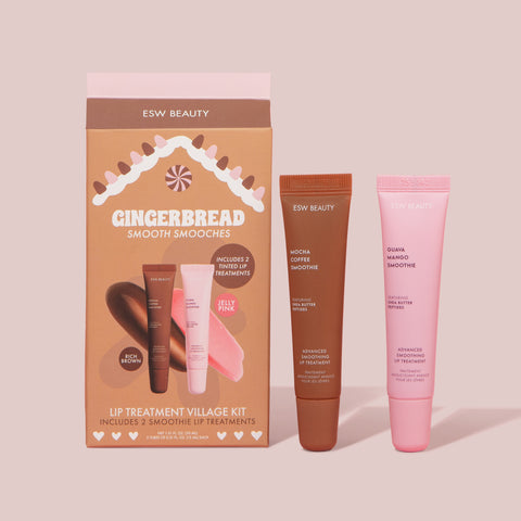 Gingerbread Smooth Smooches Lip Treatment Village Kit - ESW Beauty