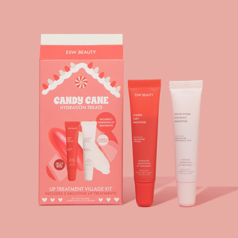 Candy Cane Hydration Treats Lip Treatment Village Kit - ESW Beauty