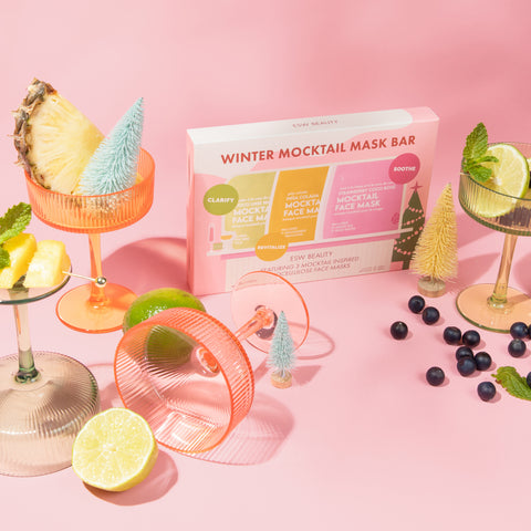 Winter Mocktail Bar Mocktail Mask Set