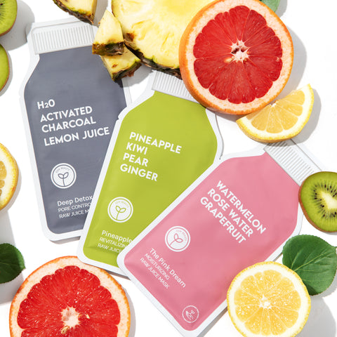 Vitamin C Glow Antioxidant Rich Sheet Mask Set