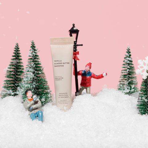 Vanilla Almond Butter Smoothie Enhanced Protection Lip Treatment Holiday Skins