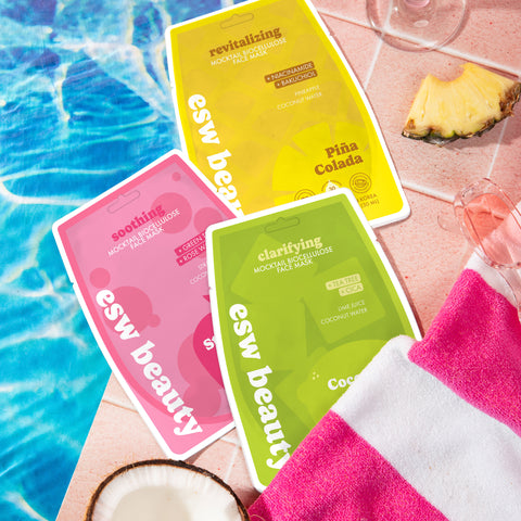 Mocktail Biocellulose Face Mask Set - ESW Beauty