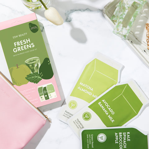 Fresh Greens Superfood Sheet Mask Set