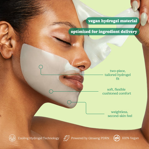 Dose of Moisture Hydrating Hydrogel PDRN Face Mask - ESW Beauty