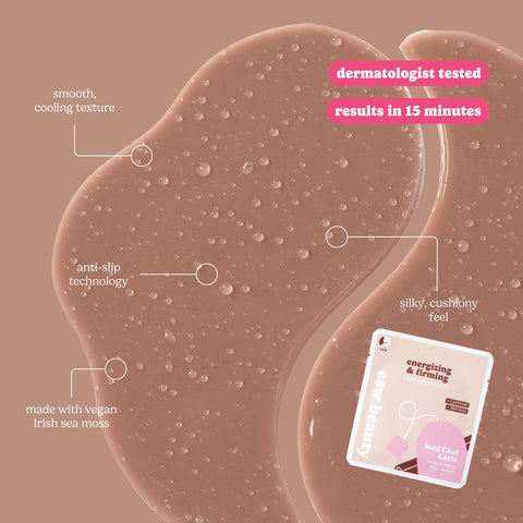 Iced Chai Latte Energizing & Firming Eye Patches - ESW Beauty