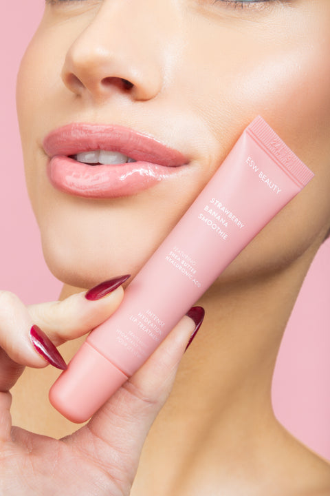 Strawberry Banana Smoothie Intense Hydration Lip Treatment