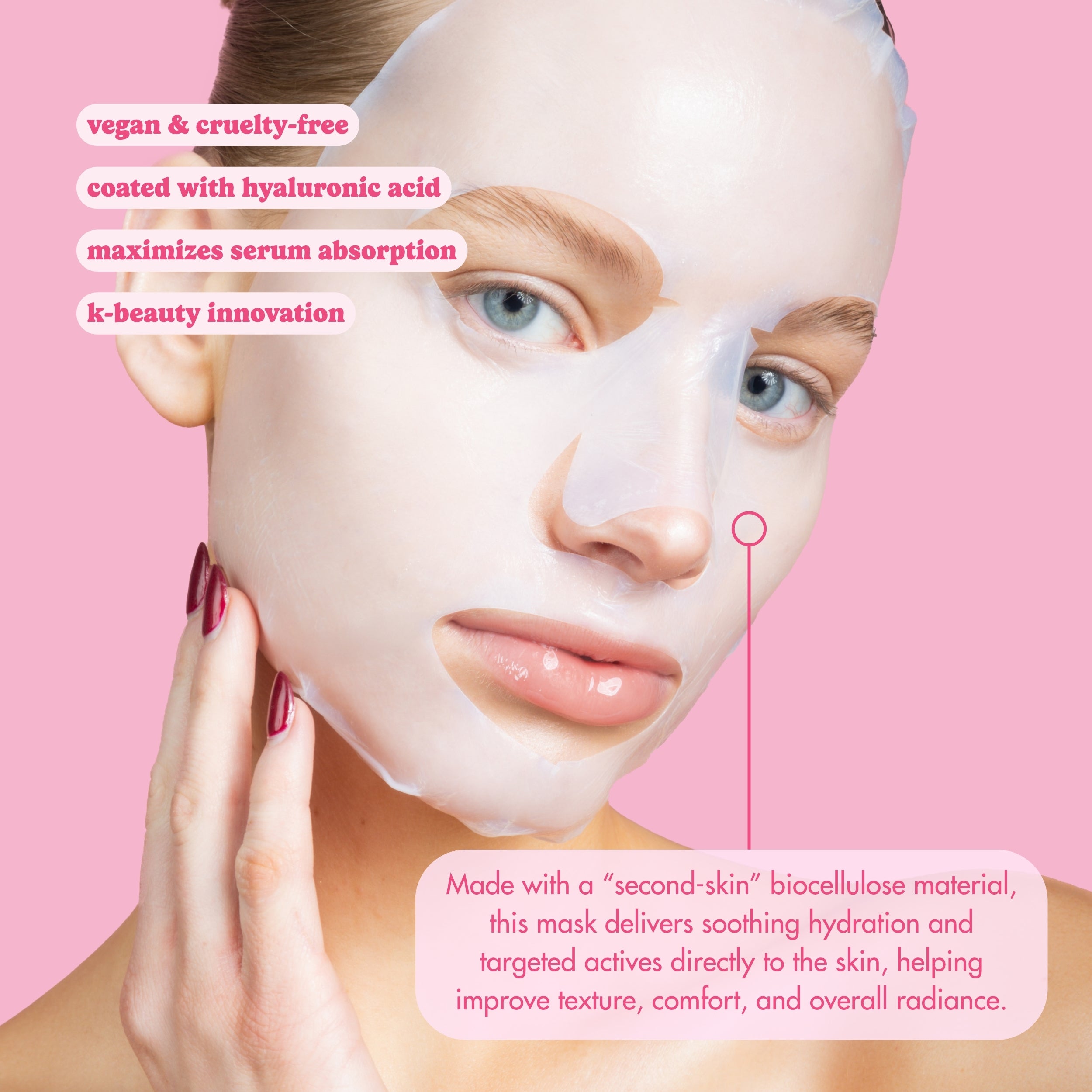 Piña Colada Revitalizing Biocellulose Mocktail Mask