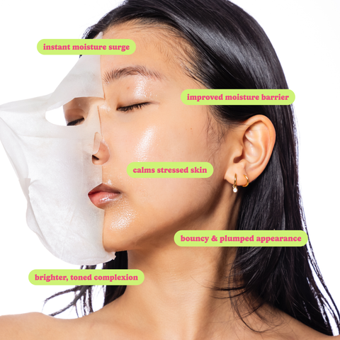 The Blue Dream Moisture Repair Raw Juice Mask - ESW Beauty