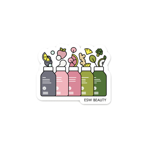 Raw Juice Mask Sticker Bundle - ESW Beauty