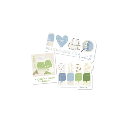 Plant-Based Milk Mask Sticker Bundle - ESW Beauty